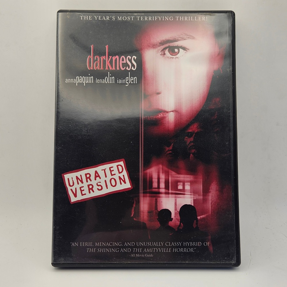 Darkness DVD Unrated Version Anna Paquin Lena Olin Horror Thriller Movie